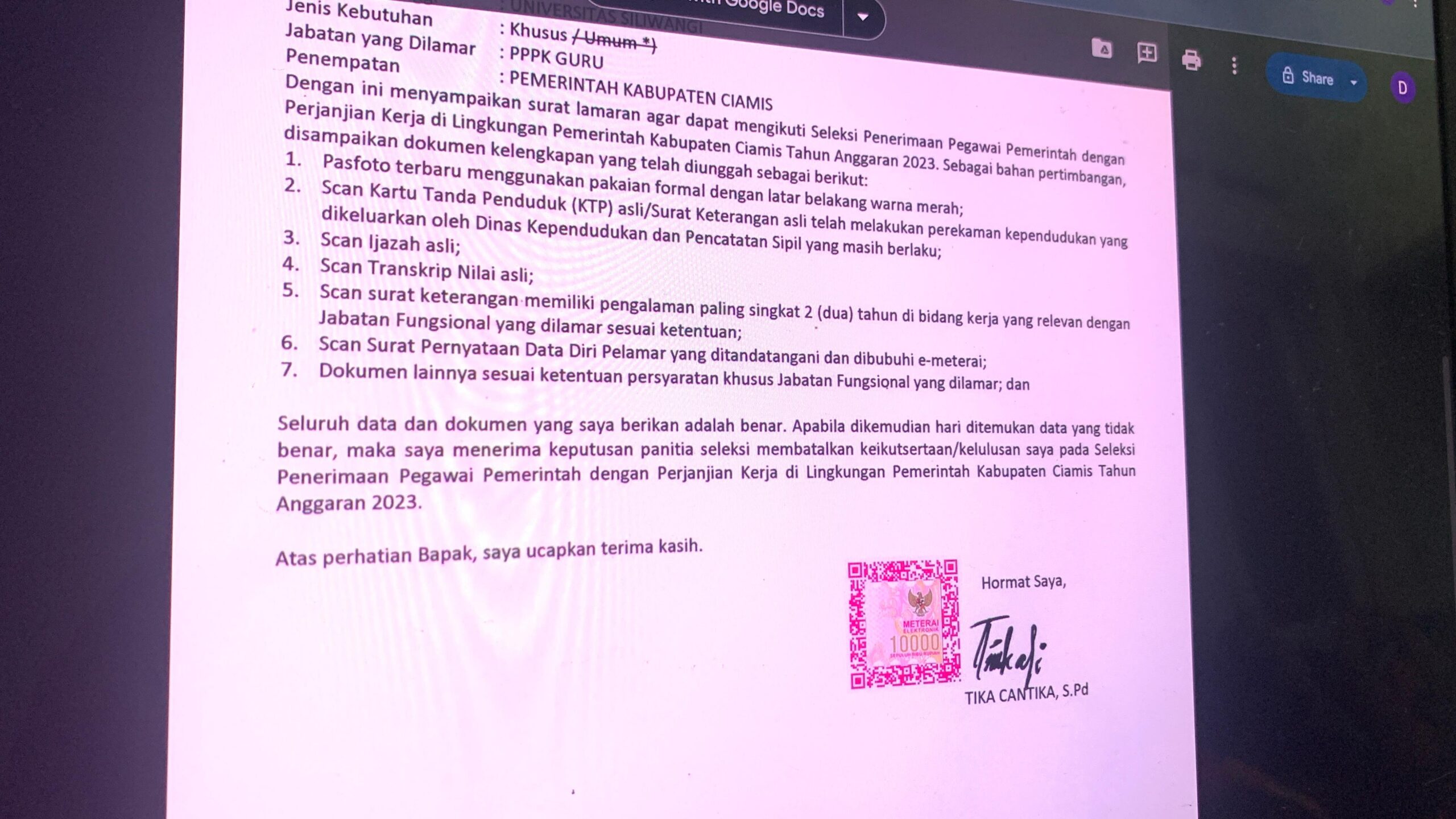 Cara Membuat dan Menggunakan E-Materai