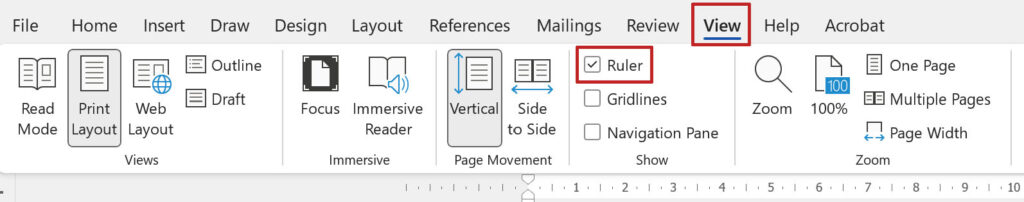 Tutorial Cara Menampilkan Ruller Bar di MS Word