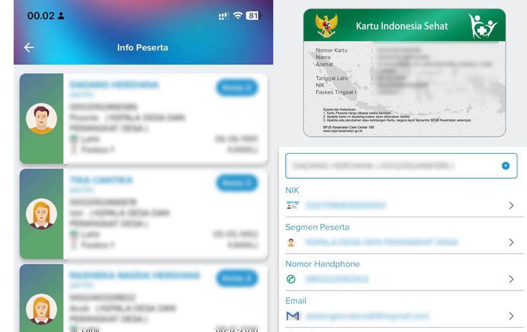Cara Ubah No HP dan Email Akun Mobile JKN