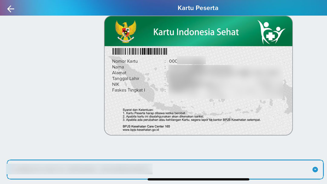 Nomor BPJS