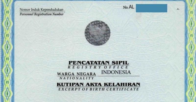 Cara dan Syarat Membuat Akta Kelahiran Untuk Orang Dewasa