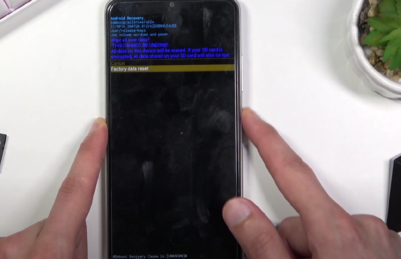 Cara Mudah Reset Samsung Galaxy M22