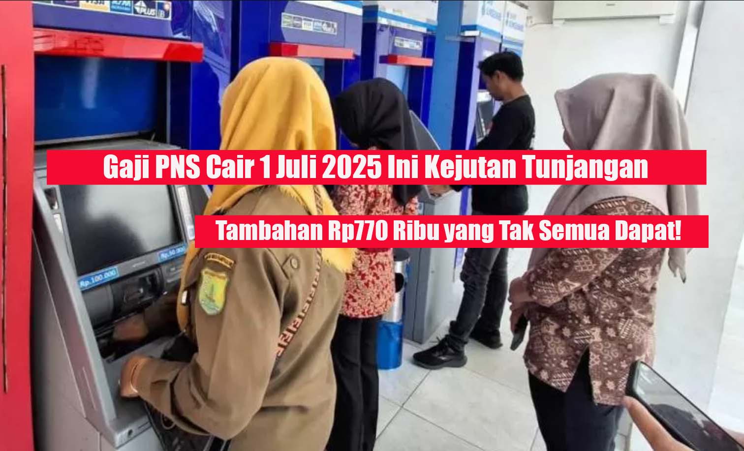 Gaji PNS Cair 1 Juli 2025