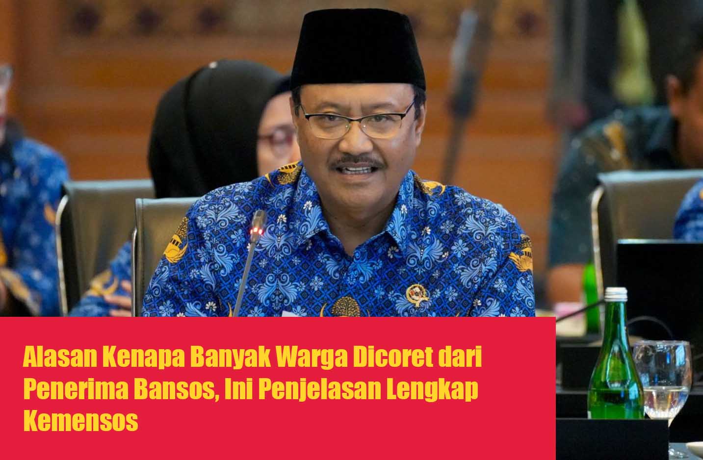 Alasan Kenapa Banyak Warga Dicoret dari Penerima Bansos, Ini Penjelasan Lengkap Kemensos