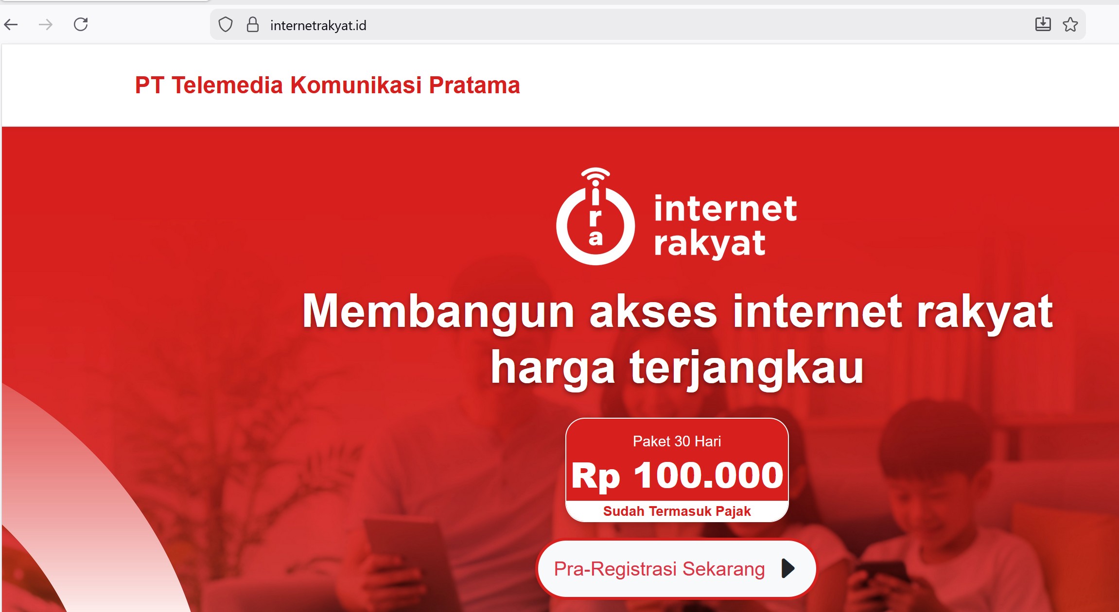 Sebagian Wilayah Sudah Tersedia Surge Wifi Internet Rakyat, Begini Cara Daftarnya